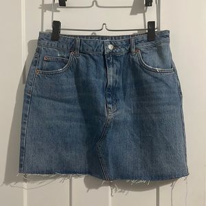Topshop Denim Skirt